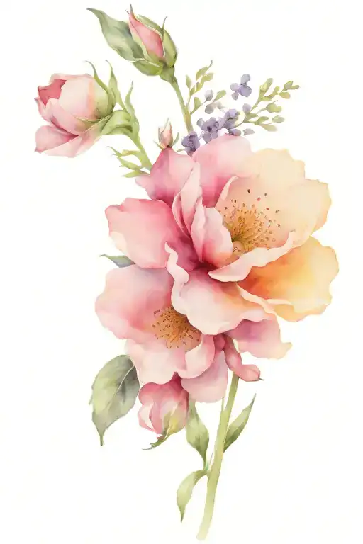 Birth Flowers Blooming