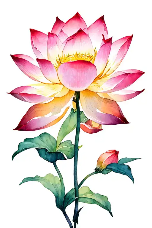 Lotus Flower Blooming