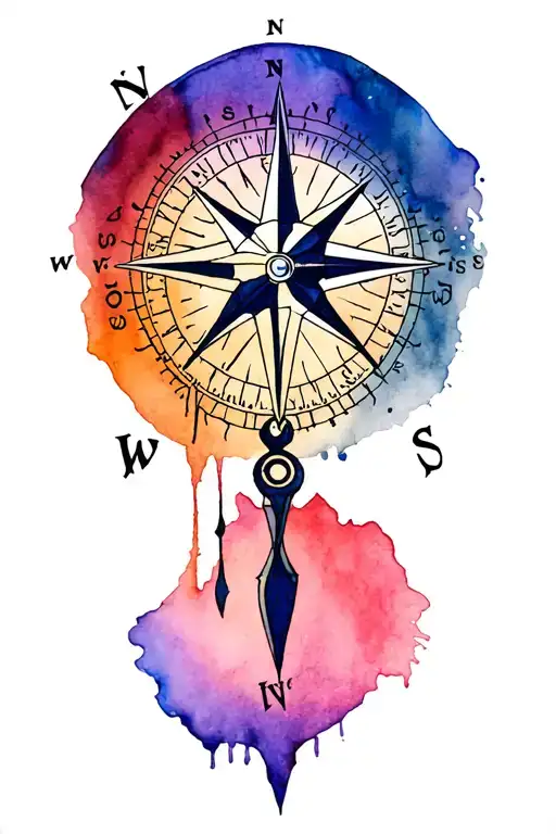 Raven Viking Compass