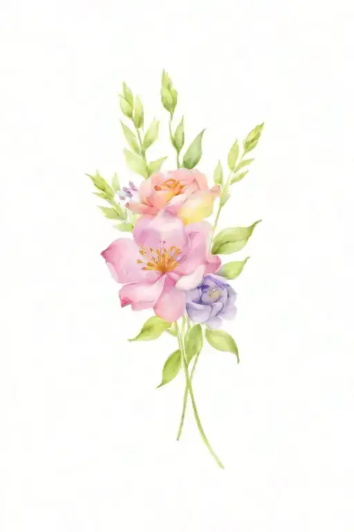 Birth Flower Bouquet