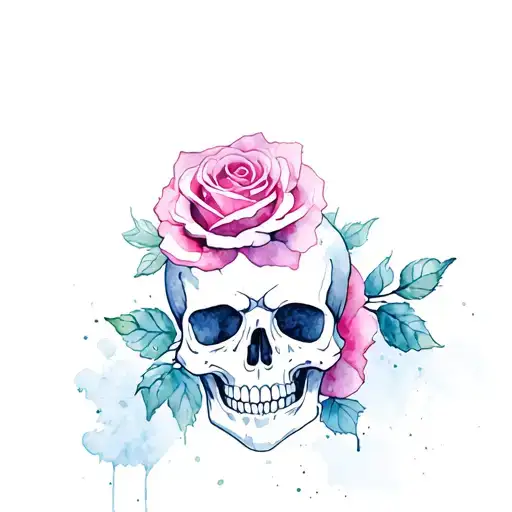 Skull And Roses