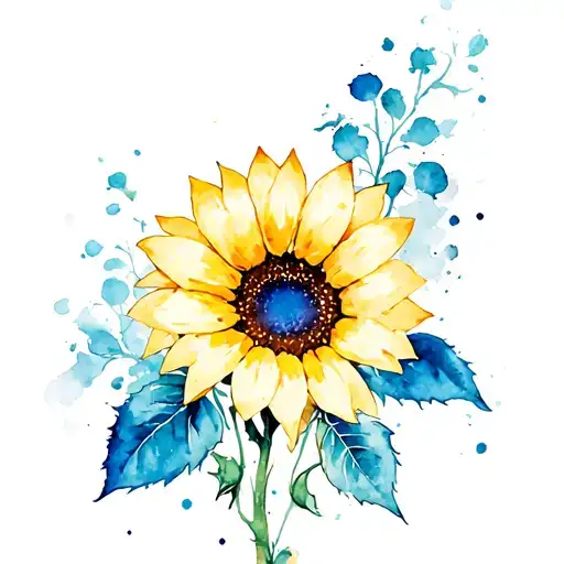 Sunflower Blue