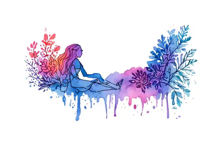 Emma With Cartoon Scribbles Inside Showing The Complexity