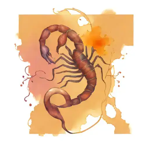 Scorpion And Phoneix Bird