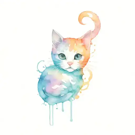 This Kitty Cat Lost Her Mind