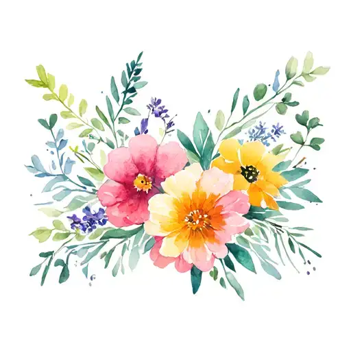 Birth Flower Bouquet March October And December