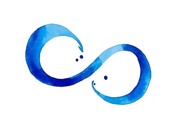 Open Water Infinity Symbol