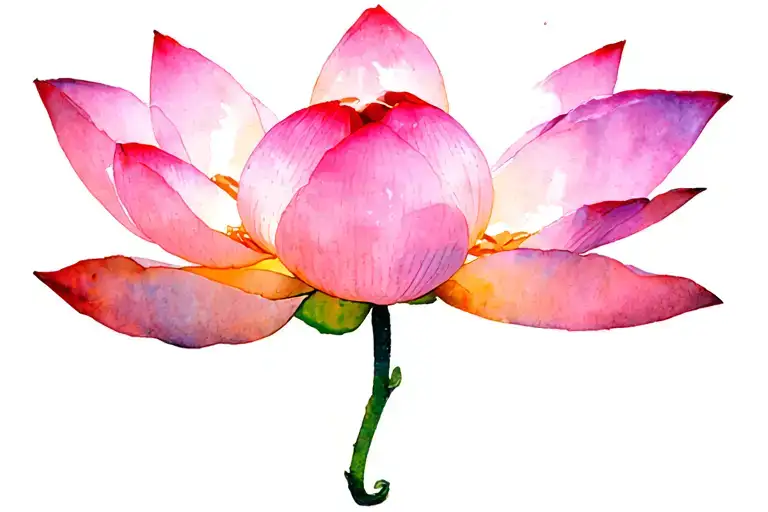 Lotus Flower Blooming