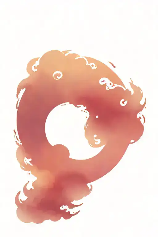 Waves And Moon Sleeve