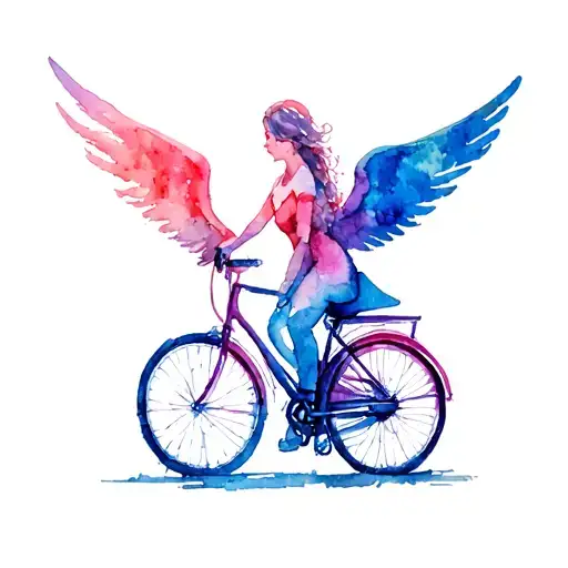 Angel On A Bike