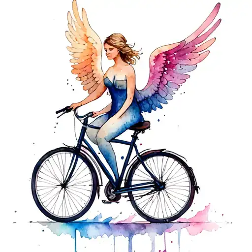 Angel On A Bike