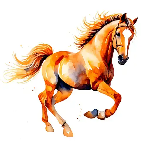 Navajo Horse Galloping