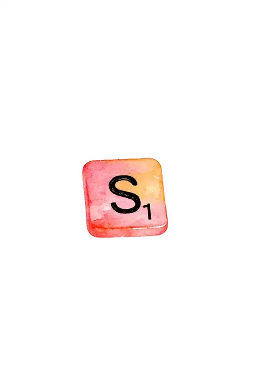 Scrabble Tile Letter