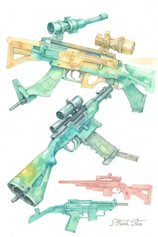 Pilot Jet Military Rifle