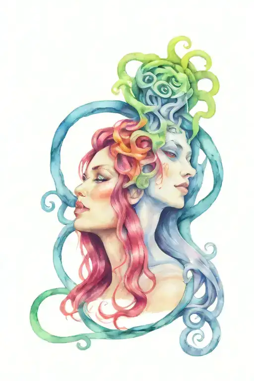 Cars Kans Medusa And Half Human