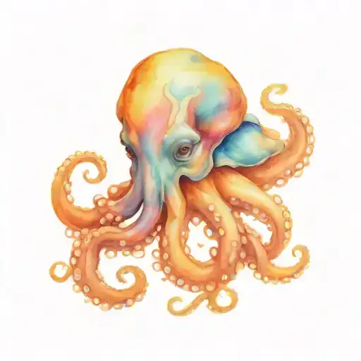 Octopus With Elephant Head