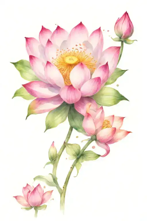 Lotus Flower Blooming