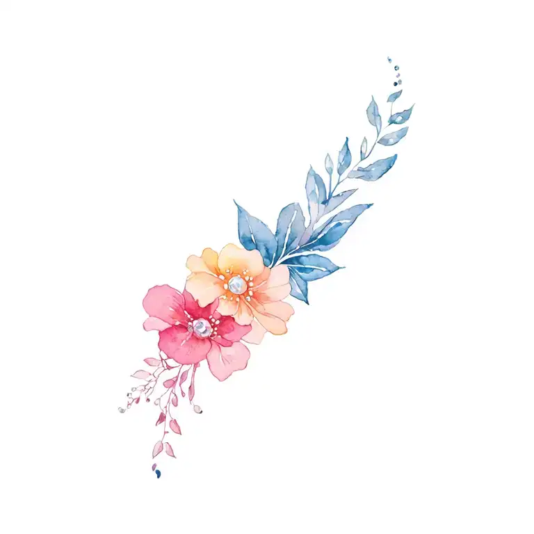 Perlenarmband Tattoo Design