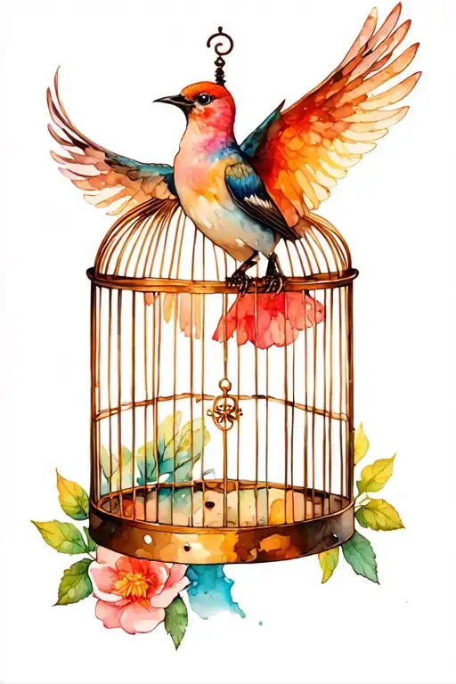 Phonix Escaping Bird Cage
