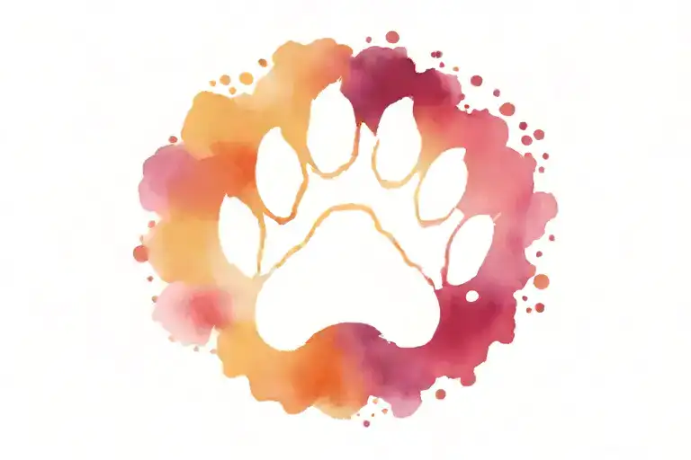 Dog Paw Print