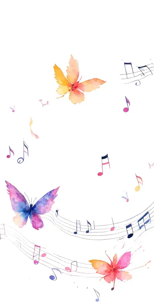 Claraneit With Notes Flying Around It