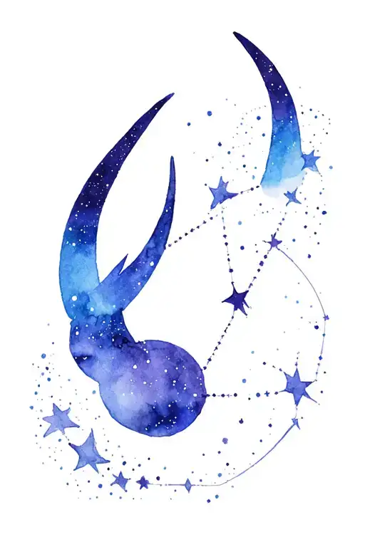 Capricorn Taurus Constellation Made