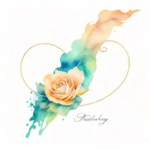 Couple Tattoo For Husband And Wife