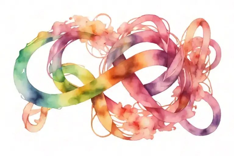 Infinity Symbol Intertwined