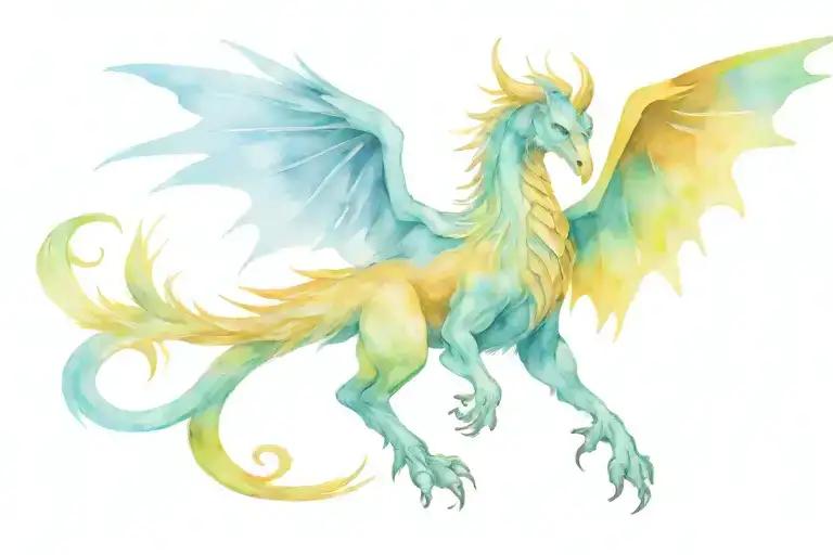 Vikings Griffin Dragon