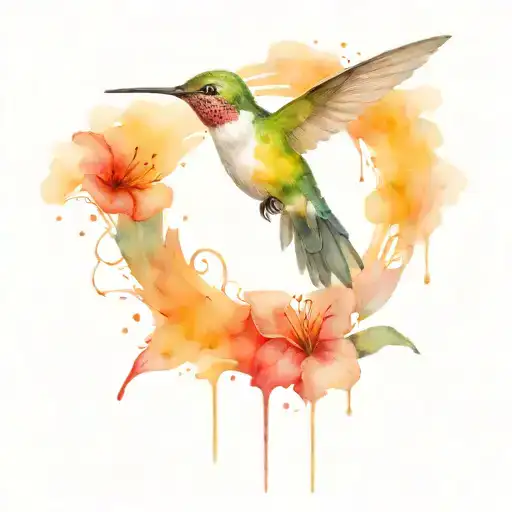 Hummingbird Hovering