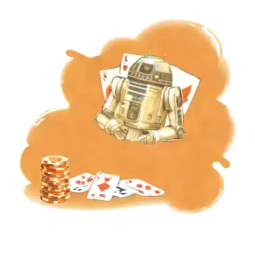 Star Wars Droid Playing Poker