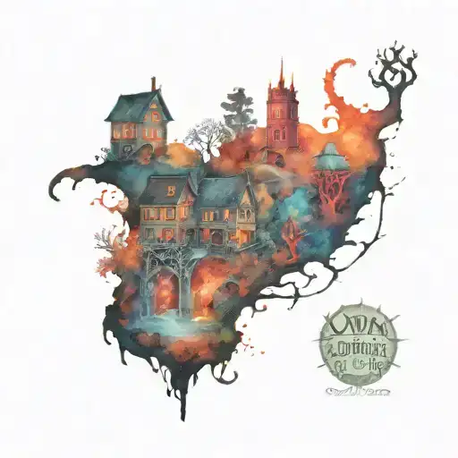 Lovecraftian Horror Town