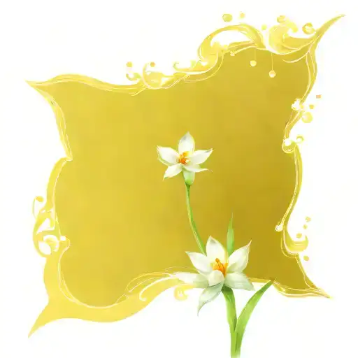 Water Orchid And Fish