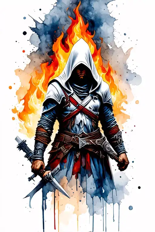 Assassins Creed With Fire