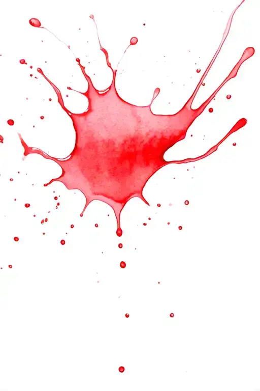 Red Water Splash