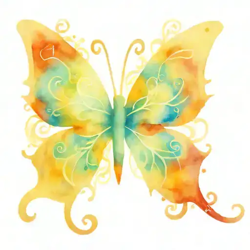 Celtic Butterfly Coming