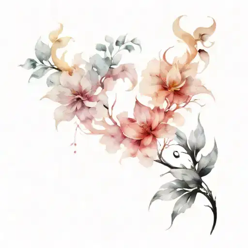 Creative Mythical Grey And Black