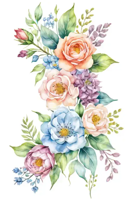 Birth Flower Bouquet