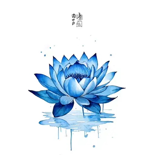 Blue Lotus With Nathan Through The Middle Part