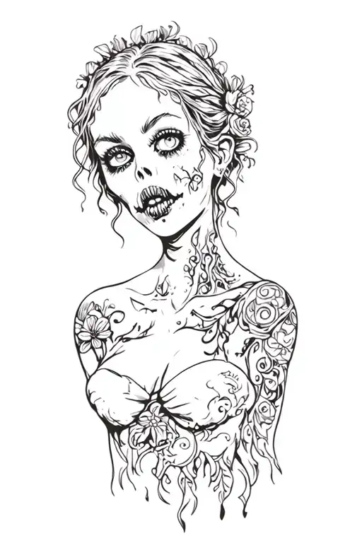 Pretty Lady Zombie