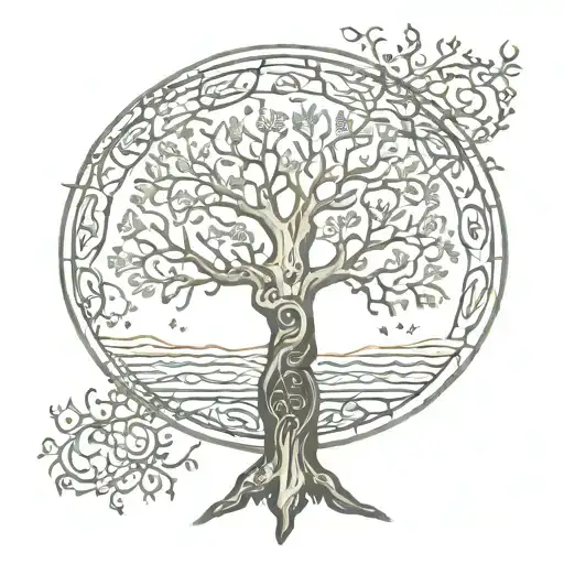 Mystical Tree Of Life