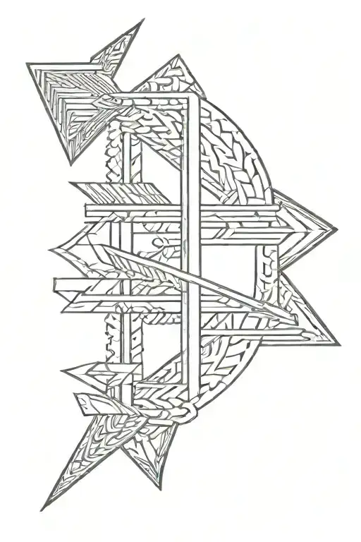 3 Arrow Which Reflect Strength Focus And Decipline