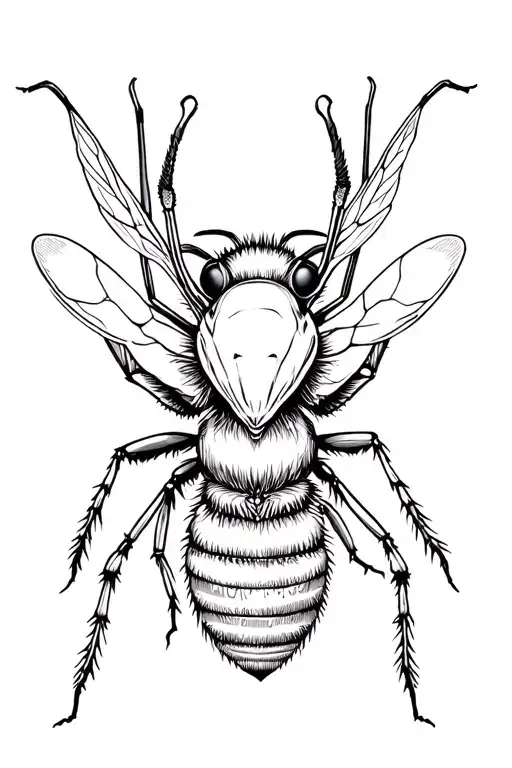 Horror Alien Bee