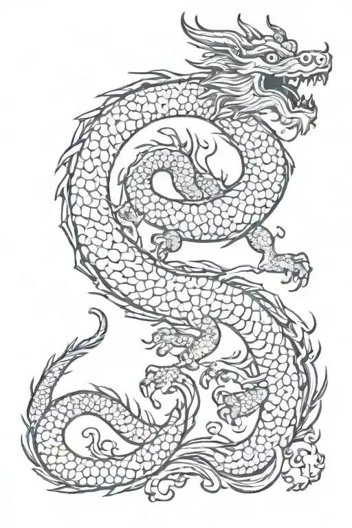 Korean Style Dragon