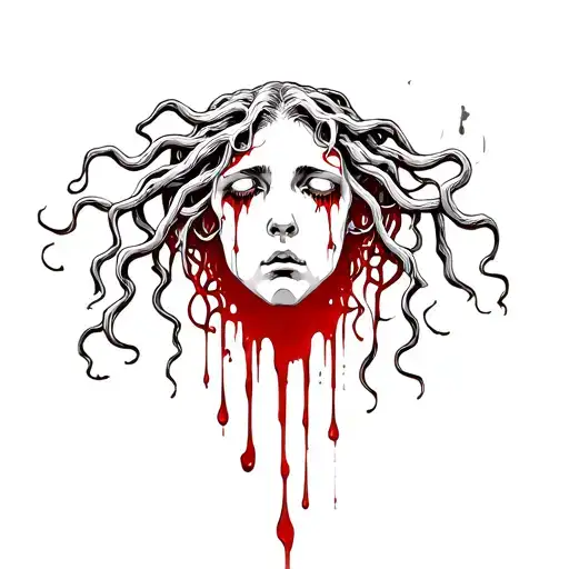Medusa Crying Blood