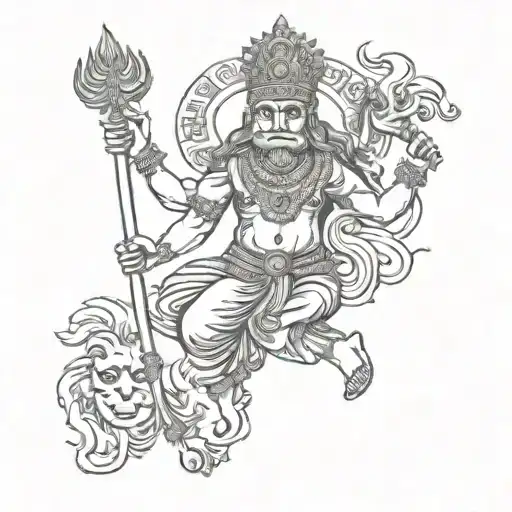 Indian Mythical God