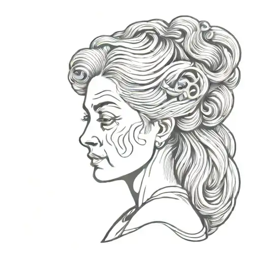 Mother Head And Hair