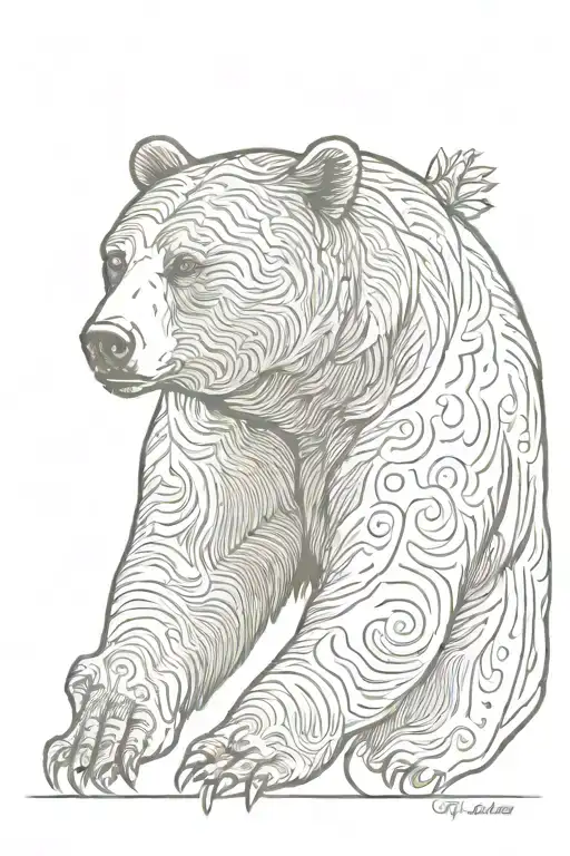 Brown Bear Father Memorial